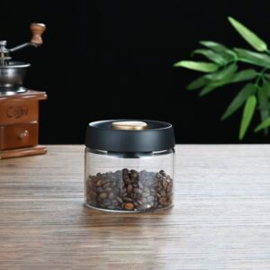 500ml Vacuum storage jar with black cover