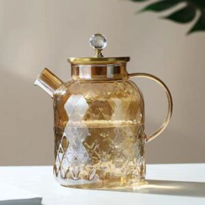 1800ml Diamond shaped glass cold water kettle