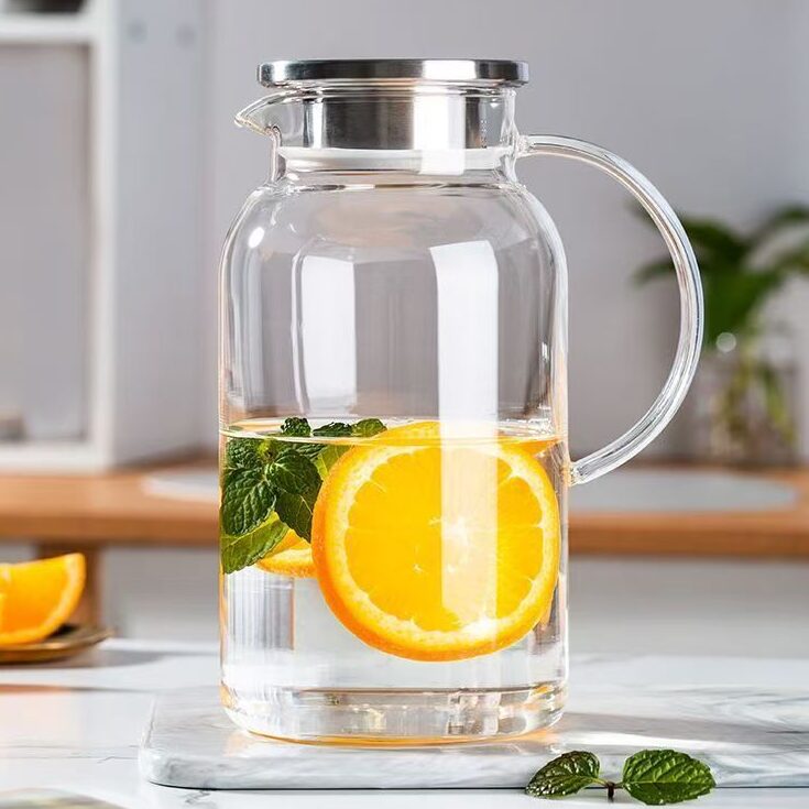 200ml Smooth glass cold water kettle