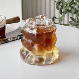 Grape shaped glass cup