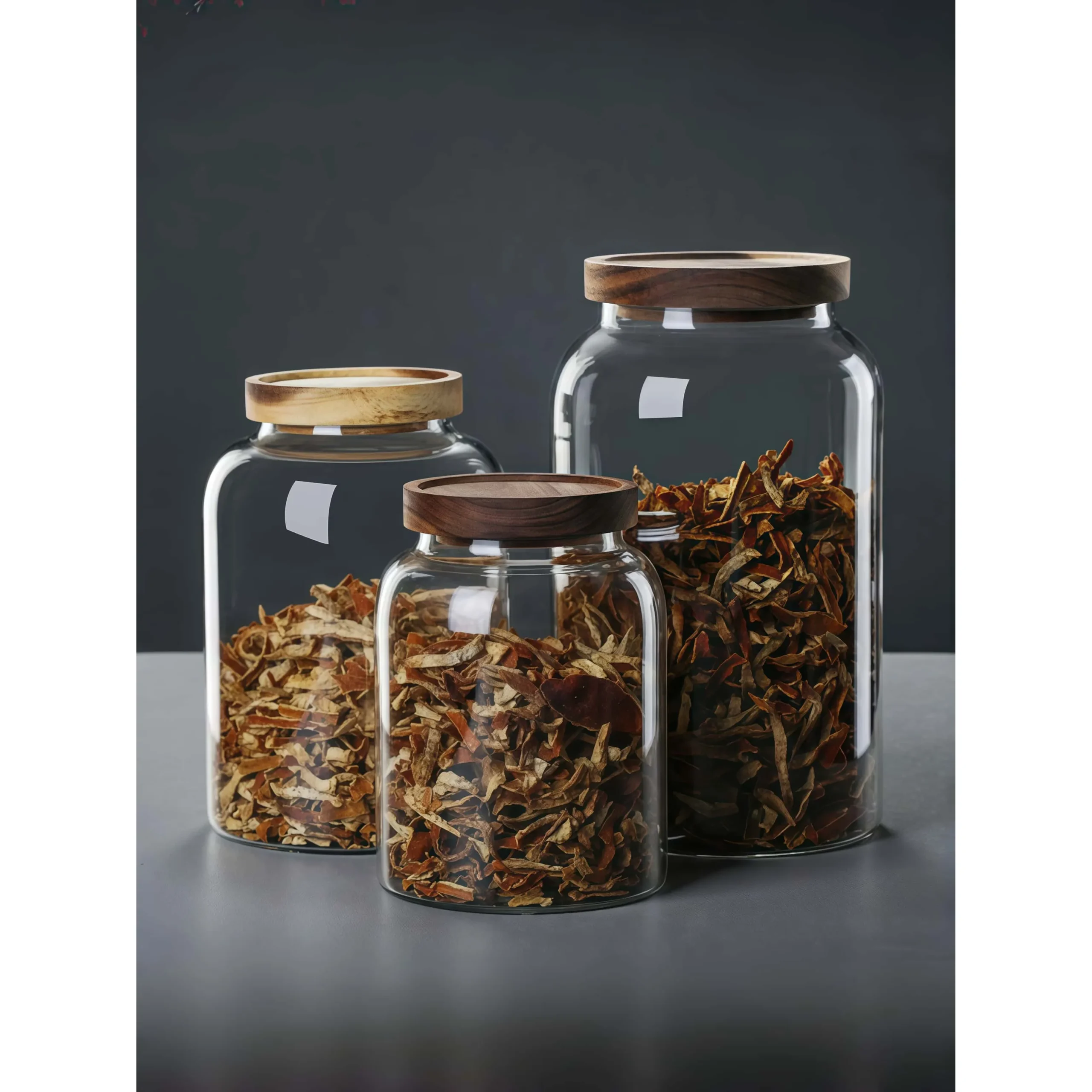 Wooden cover storage tank